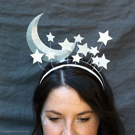 diy moon headband|crescent moon headband.